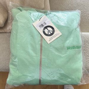 NWT Madhappy Lime Green Zipup Sweatshirt XL